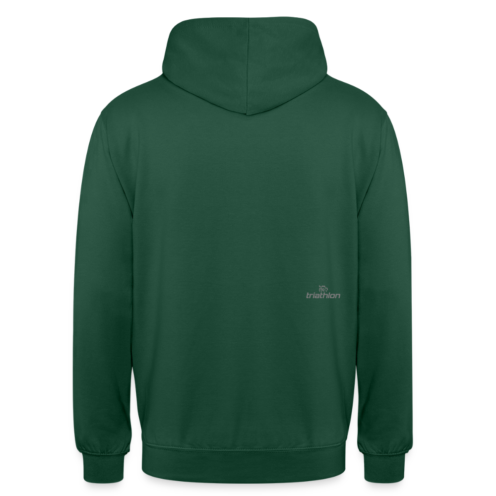 Lebkuchenmann Triathlon | Unisex Hoodie - Flaschengrün