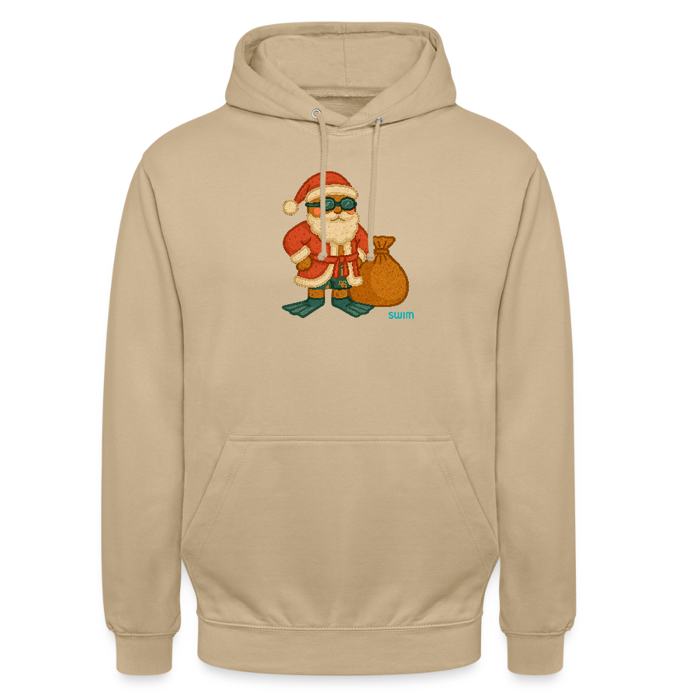 SWIM Weihnachtsmann | Unisex Hoodie - Beige