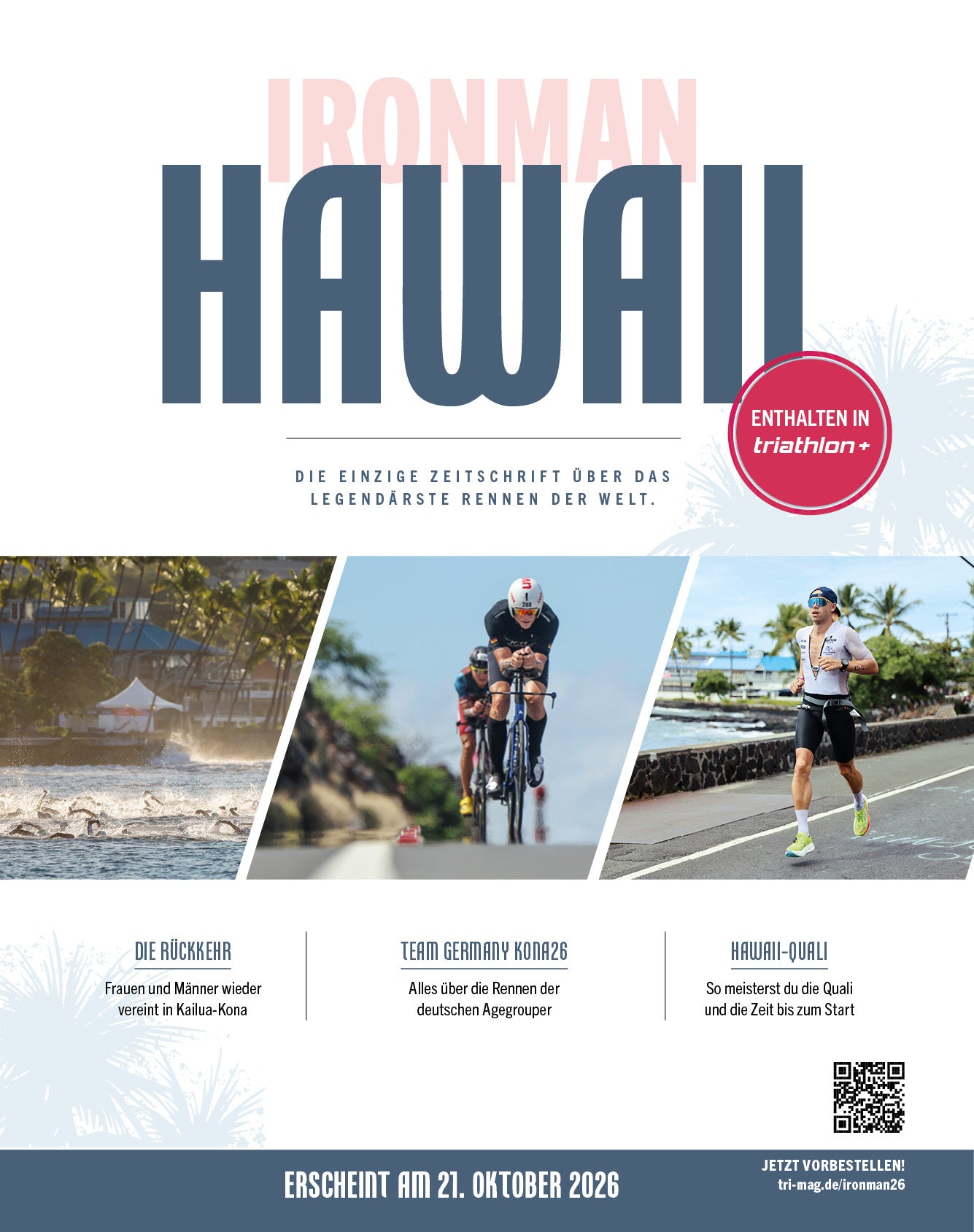 triathlon special: Hawaii - Die Rückkehr erscheint am 21. Oktober 2026