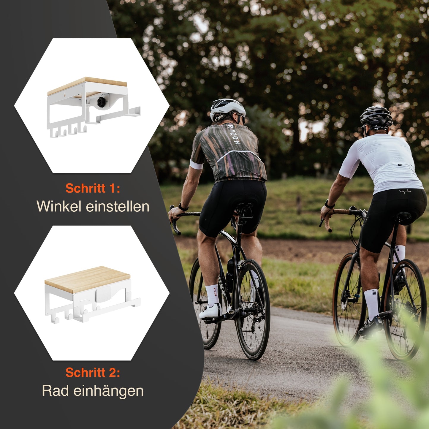 Wandhalterung PRO | Renn- und Triathlonbike