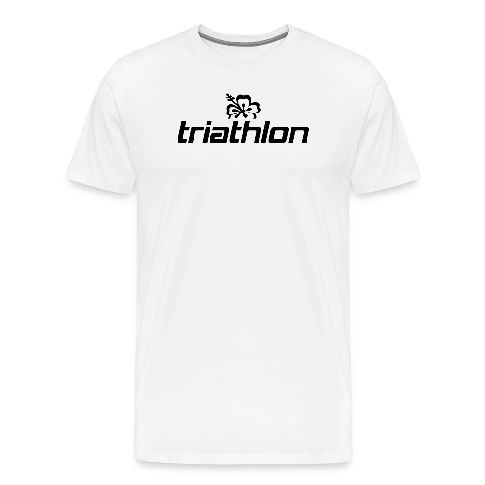 triathlon | T-Shirt Männer mit großem Logo - Weiß