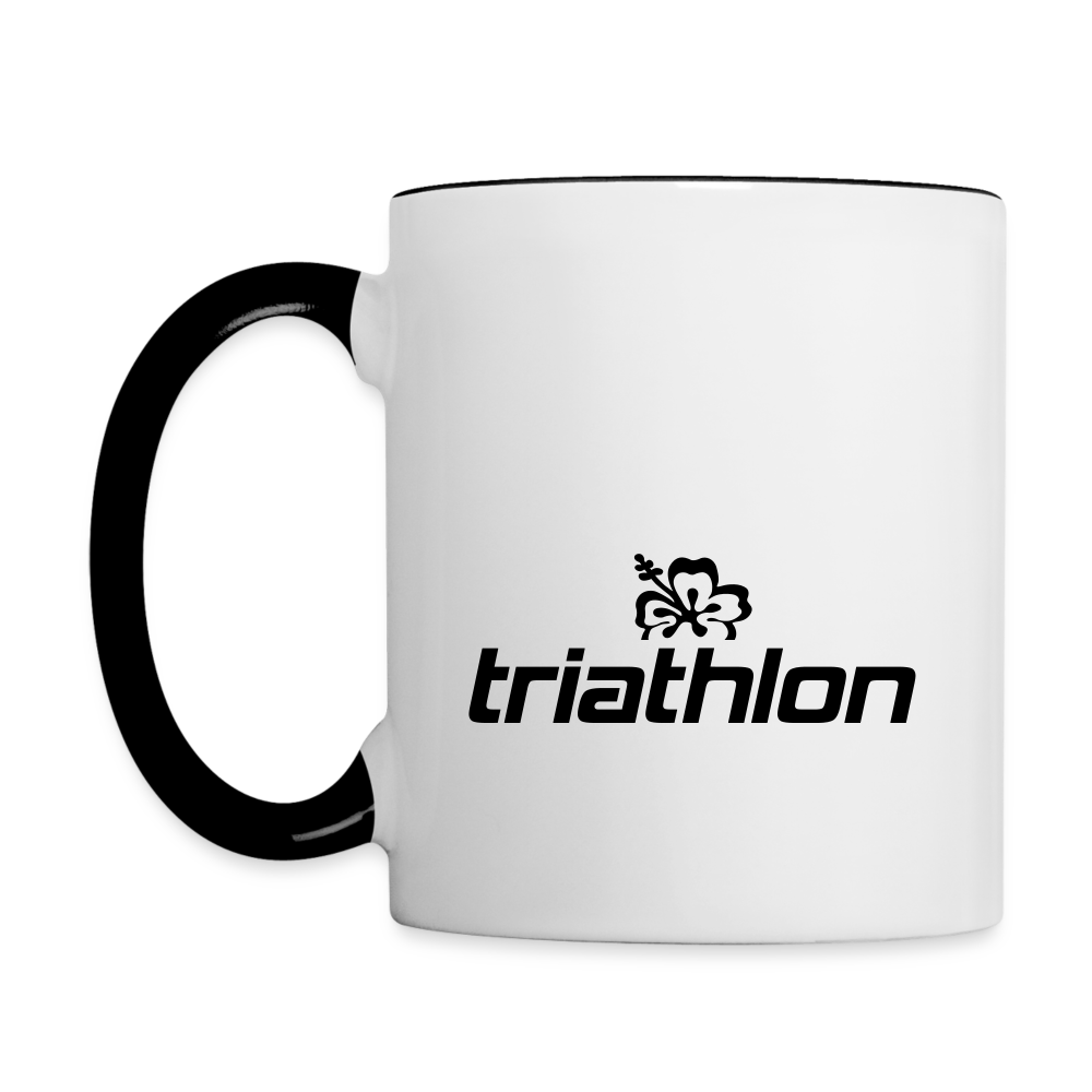 triathlon | Tasse - Weiß/Schwarz