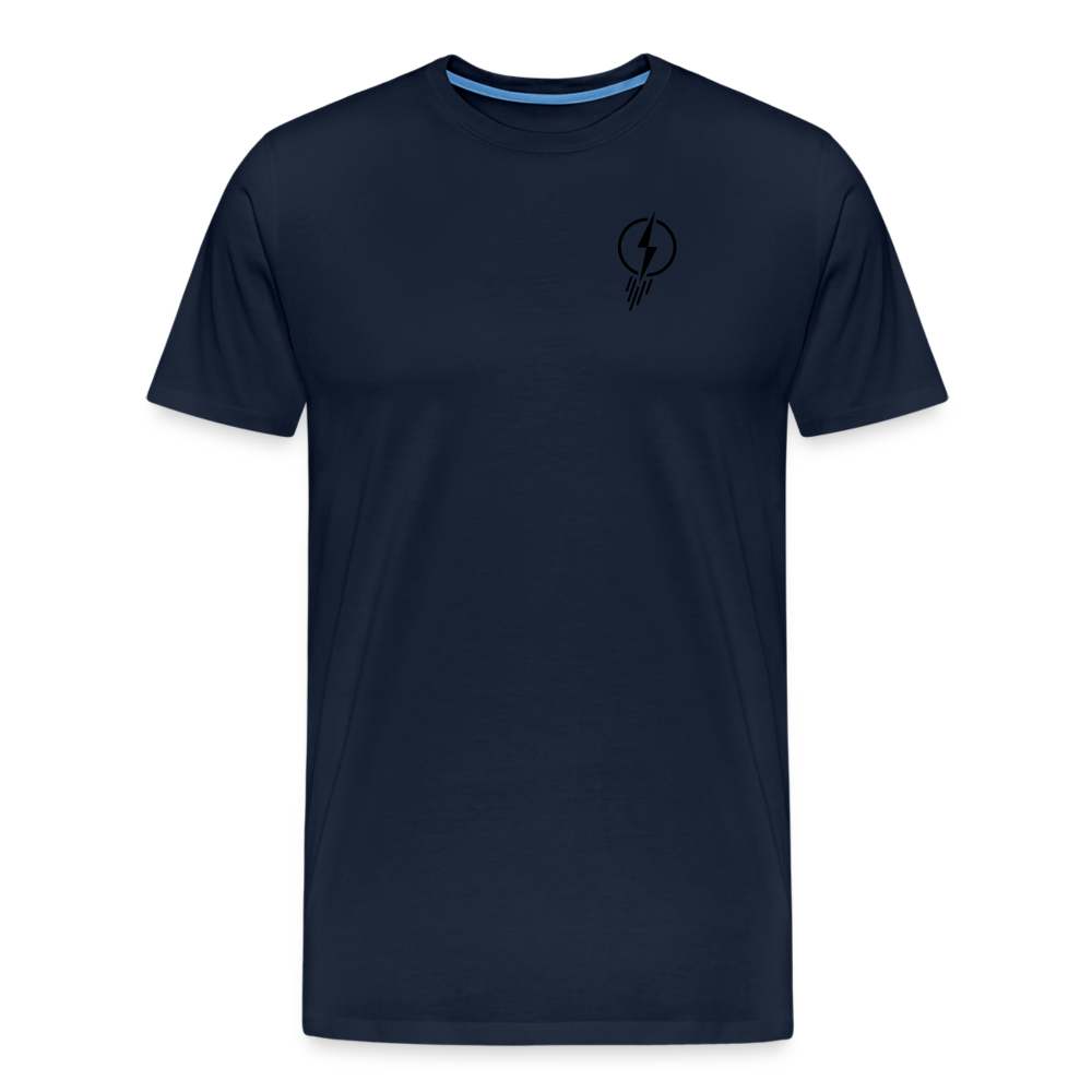 power & pace | T-Shirt mit Icon - Navy